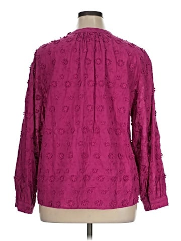 Soft Surroundings Long Sleeve Blouse (view 2)