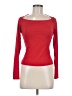Pink Rose Red Long Sleeve Top Size M - photo 1