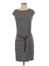 Max Studio Polka Dots Gray Casual Dress Size S - photo 1