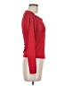 Pink Rose Red Long Sleeve Top Size M - photo 4