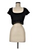 Aerie Black Short Sleeve Top Size M - photo 1
