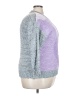 Sheridan Square 100% Acrylic Floral Purple Pullover Sweater Size 22 - photo 4