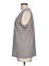 Garnet Hill Gray Sleeveless Top Size L - photo 5