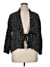 Endless Knot Art 100% Rayon Black Kimono Size XL - photo 1