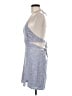 LA Hearts 100% Polyester Floral Blue Cocktail Dress Size M - photo 5