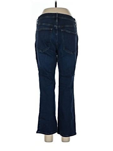 Madewell Curvy Kick Out Crop Jeans in Colleton Wash (view 2)