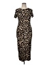 Shein Animal Print Brown Casual Dress Size XL - photo 1