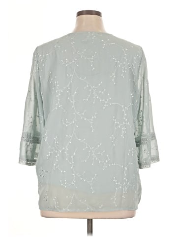 Krazy Kat 3/4 Sleeve Blouse (view 2)