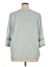 Krazy Kat Teal 3/4 Sleeve Blouse Size XL - photo 2