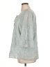 Krazy Kat Teal 3/4 Sleeve Blouse Size XL - photo 5