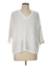 CAbi White Pullover Sweater Size L - photo 1