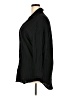 Unbranded Stripes Black 3/4 Sleeve Button-Down Shirt Size XXL (estimated) - photo 5