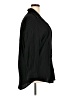 Unbranded Stripes Black 3/4 Sleeve Button-Down Shirt Size XXL (estimated) - photo 4