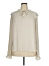 Gap 100% Polyester Ivory Long Sleeve Blouse Size XL (tall) - photo 1