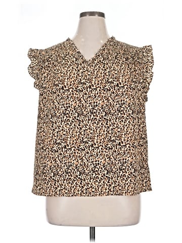 On 34th Short Sleeve Blouse (view 1)