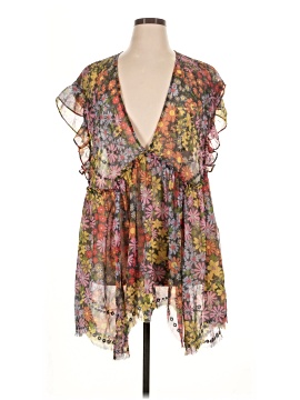 Free People Short Sleeve Blouse