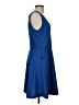Kardashian Kollection Solid Blue Casual Dress Size S - photo 4