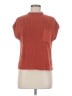 Anrabess 100% Rayon Orange Short Sleeve Top Size M - photo 1