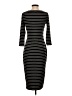PREMISE Stripes Black Casual Dress Size S - photo 2