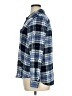 Caslon 100% Rayon Plaid Blue Long Sleeve Button-Down Shirt Size XL - photo 5
