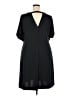 Ann Taylor Solid Black Cocktail Dress Size 18 - photo 2