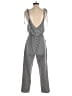 Emory Park 100% Polyester Houndstooth Gray Jumpsuit Size S - photo 2