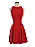 B. Smart Solid Red Cocktail Dress Size 3 - photo 1