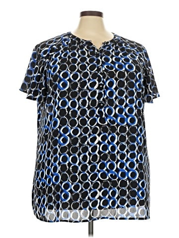 Apt. 9 Short Sleeve Blouse (view 1)