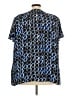 Apt. 9 100% Polyester Blue Short Sleeve Blouse Size 3X - photo 2