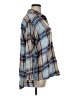 Old Navy 100% Cotton Plaid Blue Long Sleeve Button-Down Shirt Size XL (tall) - photo 4