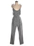Emory Park 100% Polyester Houndstooth Gray Jumpsuit Size S - photo 1