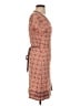 Max Studio Print Orange Casual Dress Size S (estimated) - photo 4