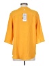 Your Style 100% Polyester Yellow 3/4 Sleeve Blouse Size S - photo 2