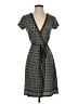 Max Studio Print Gray Casual Dress Size S (estimated) - photo 1