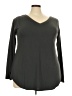 Zenana Gray Long Sleeve Top Size 3X - photo 1