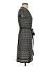 Max Studio Print Gray Casual Dress Size S (estimated) - photo 4