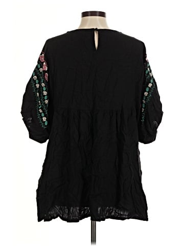 Umgee 3/4 Sleeve Blouse (view 2)