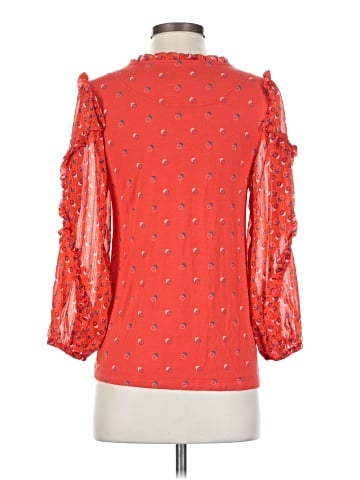 Maeve by Anthropologie 3/4 Sleeve Blouse (view 2)