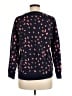J.Crew 100% Cotton Animal Print Black Pullover Sweater Size M - photo 2