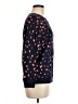 J.Crew 100% Cotton Animal Print Black Pullover Sweater Size M - photo 4