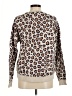 Boden Animal Print Tan Pullover Sweater Size M - photo 2