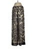 Leifnotes 100% Polyester Print Gold Casual Pants Size 0 - photo 1