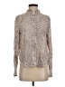 Rag & Bone 100% Viscose Animal Print Tan Long Sleeve Blouse Size XS - photo 1