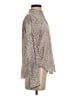 Rag & Bone 100% Viscose Animal Print Tan Long Sleeve Blouse Size XS - photo 4