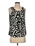 Elle 100% Rayon Black Sleeveless Blouse Size S - photo 1