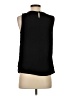 Elle 100% Rayon Black Sleeveless Blouse Size S - photo 2