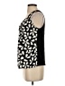 Elle 100% Rayon Black Sleeveless Blouse Size S - photo 5
