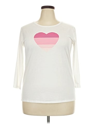 Bobeau 3/4 Sleeve T-Shirt (view 1)