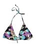 Buc-ees Tropical Black Swimsuit Top Size 2X - photo 1