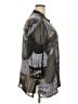 Citron Print Black 3/4 Sleeve Button-Down Shirt Size 2X - photo 4